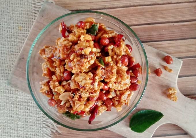 Resep: Kering tempe bumbu iris Menu Enak