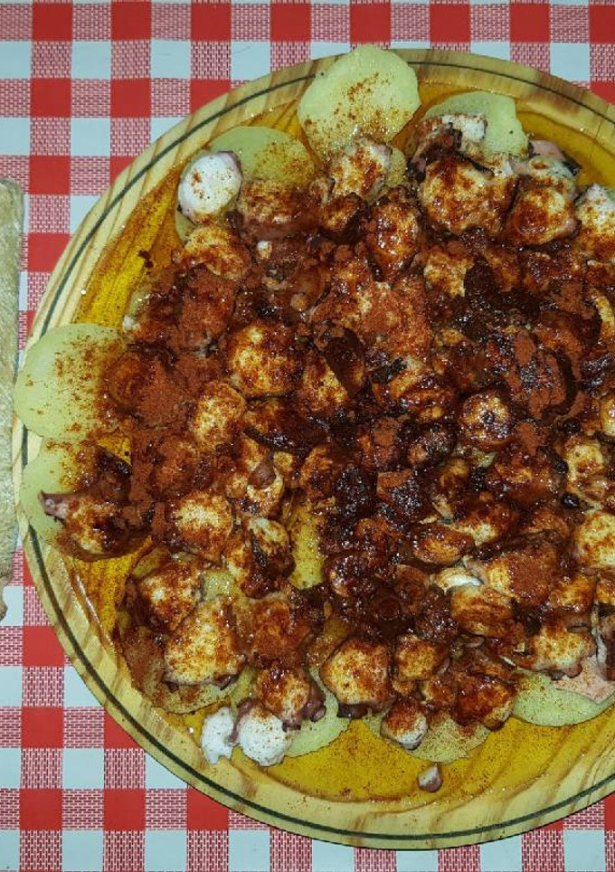 Una foto de Pulpo a feira