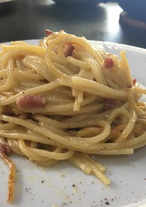 Foto principal de Espaguetis a la carbonara😋