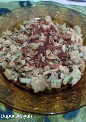 Foto resep Tumis Kembang Kol Telur orak arik