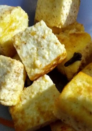 A picture of Tandoori paneer.