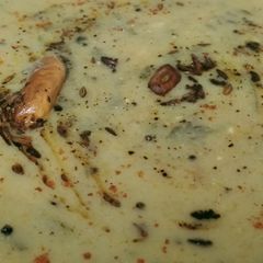 A picture of Methi ki karhi.