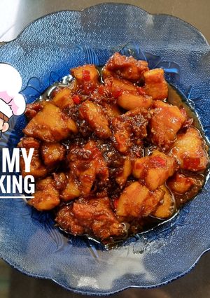 Foto resep Babi Kecap (Braised Pork Belly in Soy Sauce)