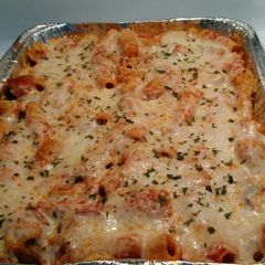 A picture of Sausage &Beef Rigatoni.