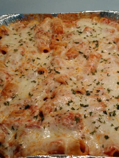 A picture of Sausage &Beef Rigatoni.