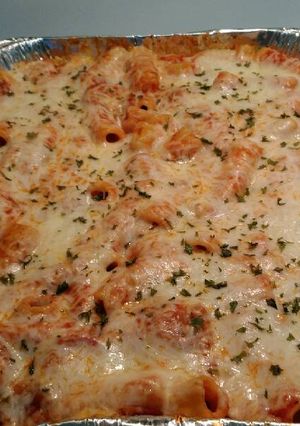 A picture of Sausage &Beef Rigatoni.