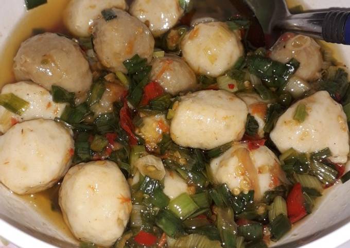 Resep Baso Sambal Goang Ala Desifa Oleh Desifa Miau Cookpad