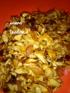 A picture of Cabbage sauce.