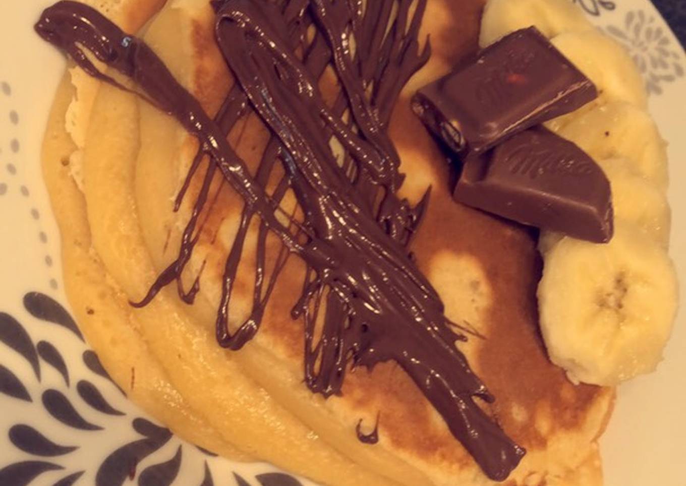 Pancakes riz au lait