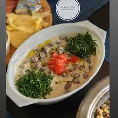 فول باللبن والطحينة-レシピのメイン写真