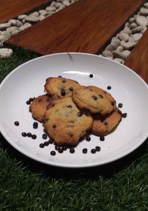 Foto resep Choco cookies (Full foto setiap step)