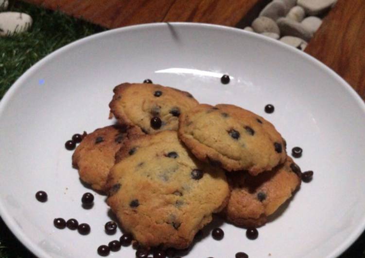 Bagaimana Menyiapkan Choco cookies (Full foto setiap step) yang Lezat