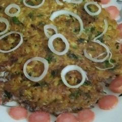 A picture of Maggi Omelette.
