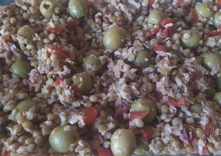 Ensalada de lentejas