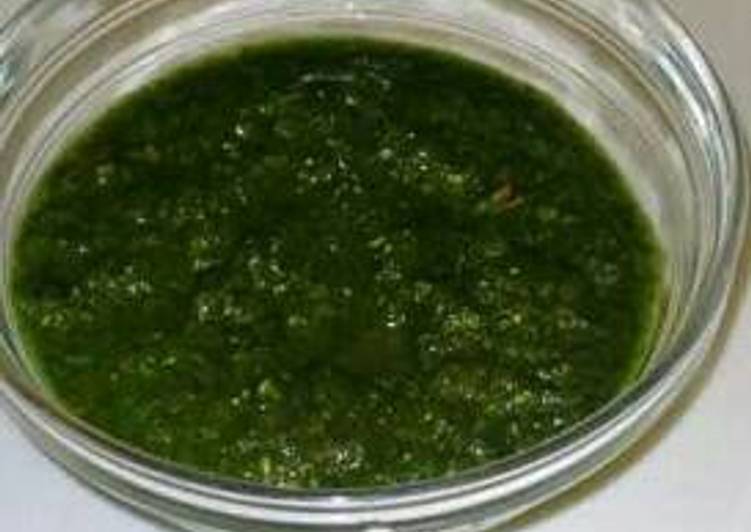 Curry leaves chutney