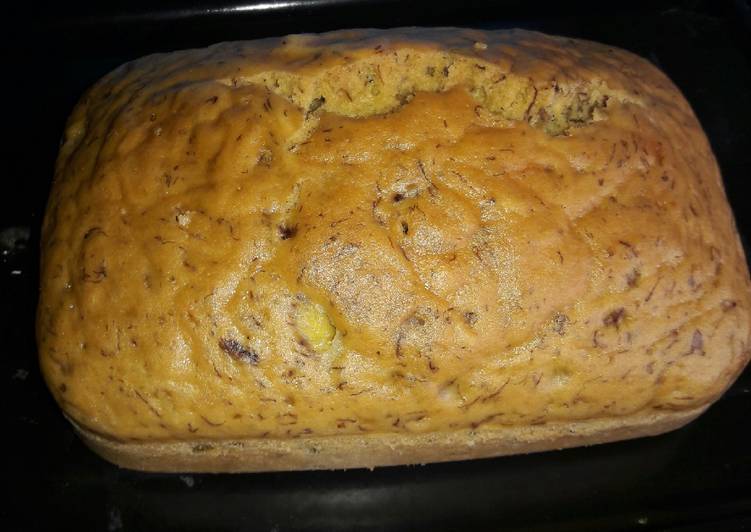 Bolu pisang kukus (no mixer)