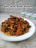 Keong Sawah Bumbu Rendang