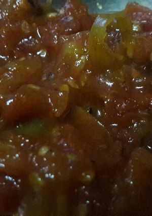 A picture of Healthy Homemade Tomato chutney.