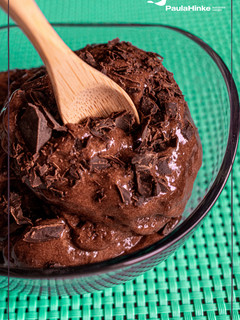 Una foto de Helado de chocolate sin azúcar 🍫 (Thermomix)