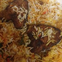 A picture of Fish biryani #Kokabandcookpad.