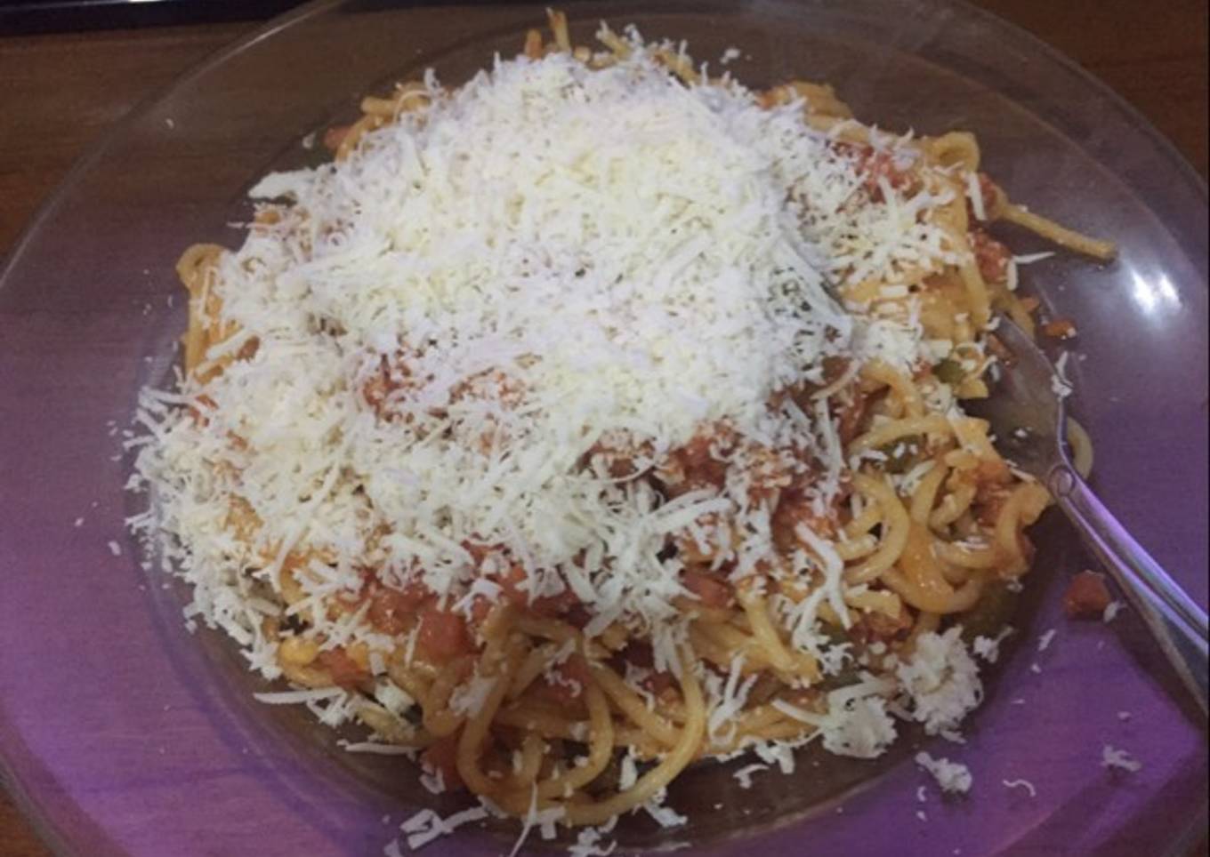 Spaghetti Ham Bolognese