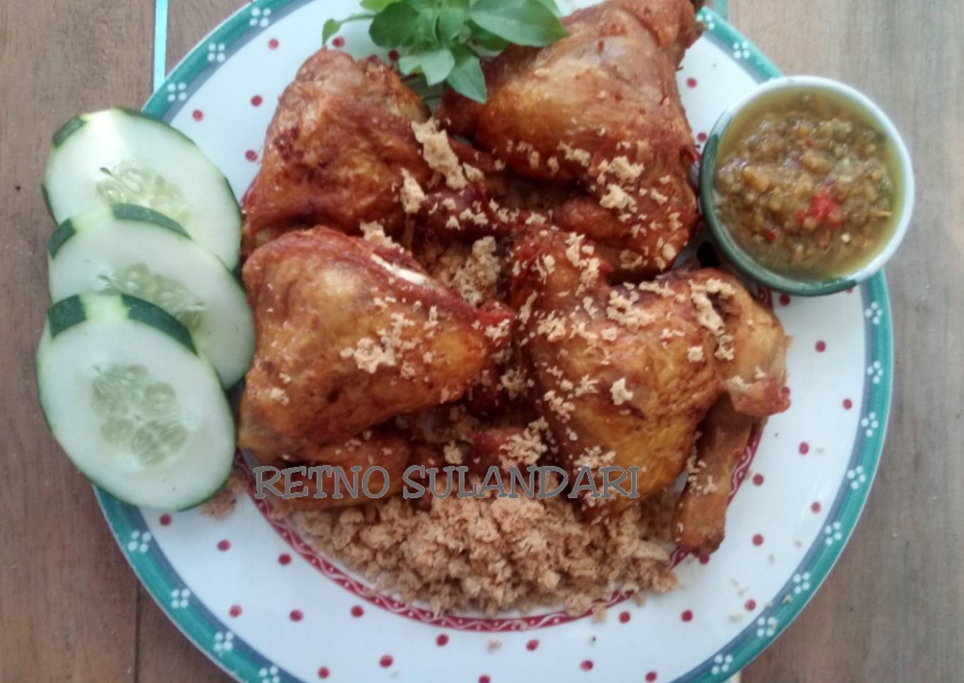 40a* Ayam goreng (ala) mbok berek