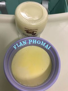 Hình của món Flan phomai.
