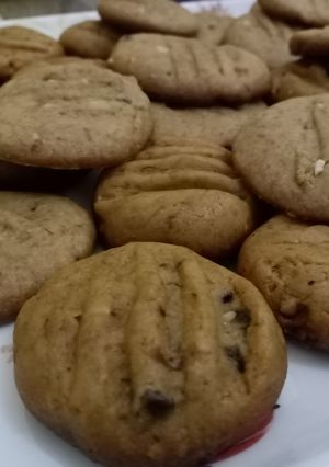 Foto resep Choco Peanut Cookies No Oven (Teflon)