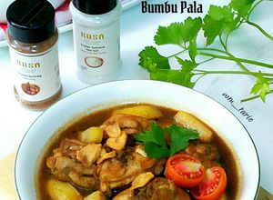 Foto resep Semur ayam bumbu pala