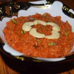 A picture of Gajar Halwa.