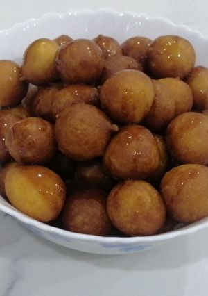 صورة لوصفة اللقيمات باليقطين