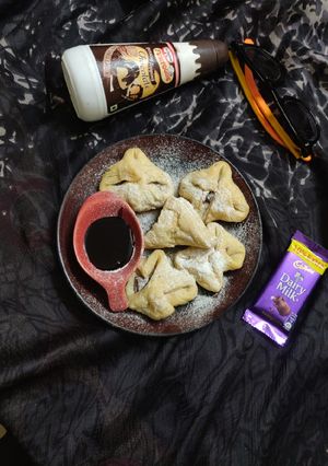 A picture of Chocolate puff pastry.