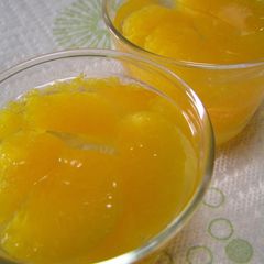 A picture of Easy Fruit Jelly with Canned Fruit.