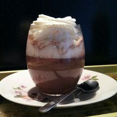 A picture of AMIEs Thick Hot CHOCOlate Coffee (Bicerin).