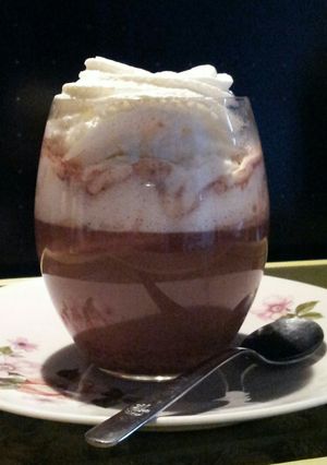 A picture of AMIEs Thick Hot CHOCOlate Coffee (Bicerin).
