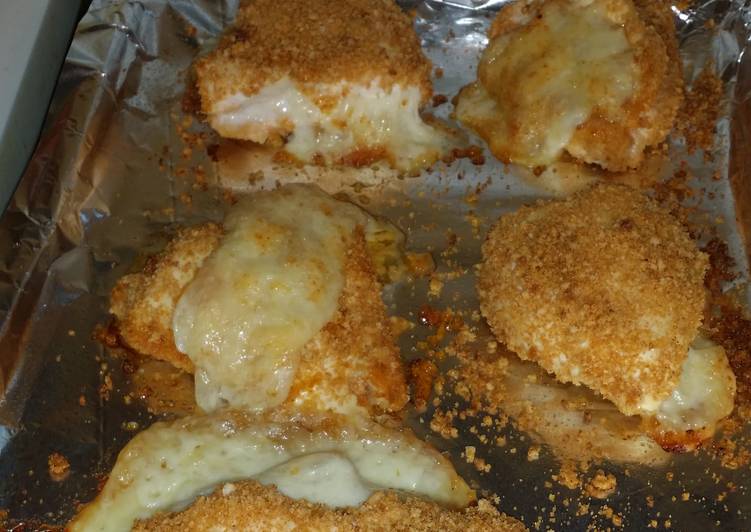 Step-by-Step Guide to Prepare Favorite Shake n bake chicken and swiss