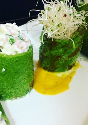 Una foto de Panqueques 🥞 de acelga