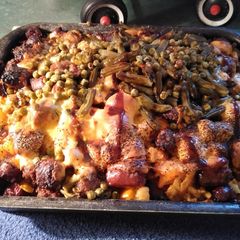 A picture of Amazing mac n cheese casserole. 🙂.