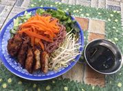 Hình ảnh của bún chả cá chiên