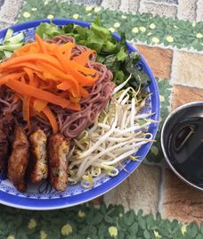 bún chả cá chiên