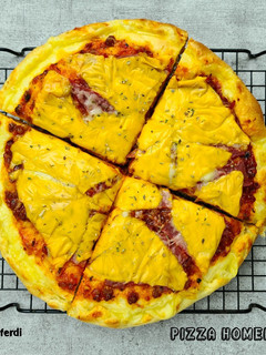 Foto resep Pizza Homemade Toping suka-suka