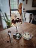 Coffee Granita with Whipped Cream