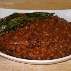 A picture of Punjabi Cholle.