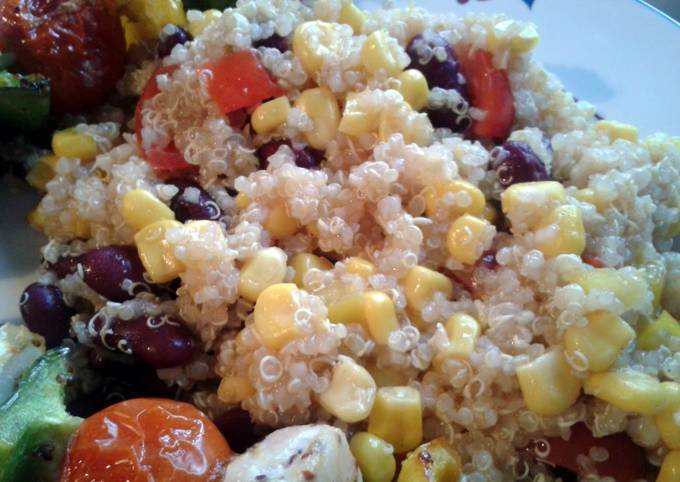 Quinoa, Corn & Bean Salad