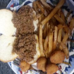 A picture of Not so sloppy Joe.