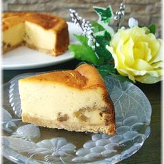 A picture of ◆ Walnut and Caramel ◆ Cheesecake.