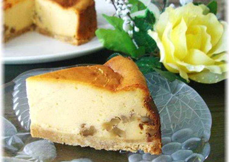 Recipe of Ultimate ◆ Walnut and Caramel ◆ Cheesecake