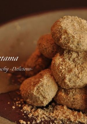 A picture of Yummy Chilled or Warm ✿ Tofu and Soy Milk Shiratama Dumplings.