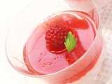 raspberry bavarois