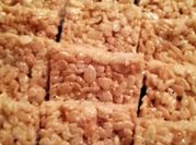 A picture of rice crispy treats